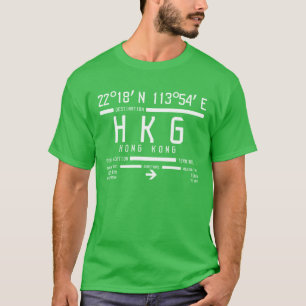 Hong Kong International Airport Code T-Shirt