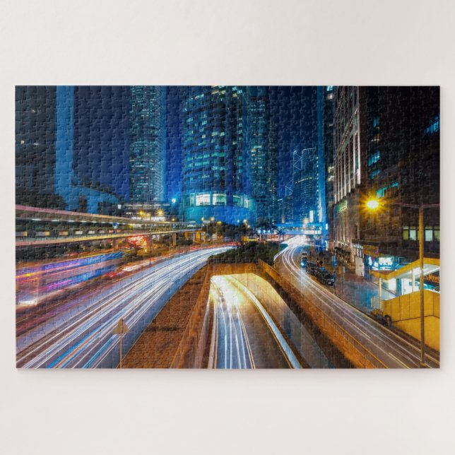 Hong kong jigsaw puzzle (Horizontal)