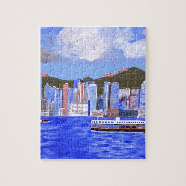 Hong Kong Jigsaw Puzzle (Vertical)