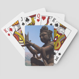 Hong Kong, Lantau Island, Po Lin Monastery Playing Cards