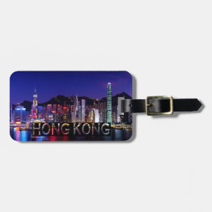 Hong Kong Luggage Tag