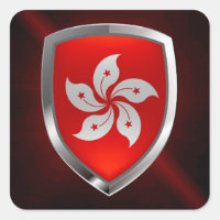 Hong Kong Metallic Emblem