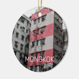 Hong Kong Mongkok China Kowloon Fine Art Souvenir Ceramic Ornament