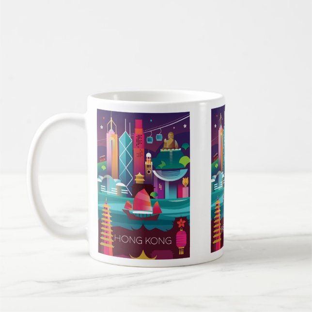 Hong Kong Mug (Left)