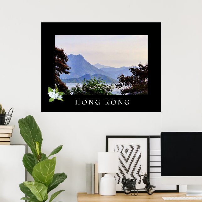 Hong Kong New Territories Travel Poster (Home Office)