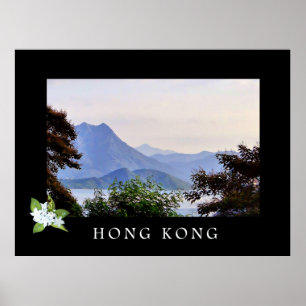 Hong Kong New Territories Travel Poster