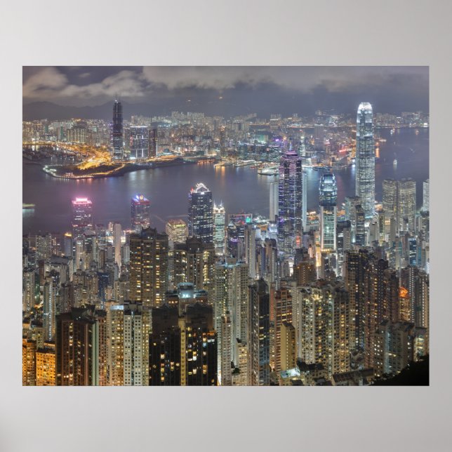Hong Kong Night Print (Front)