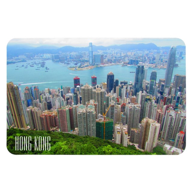 hong kong peak view magnet (Horizontal)