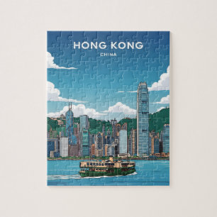 Hong Kong skyline  Jigsaw Puzzle