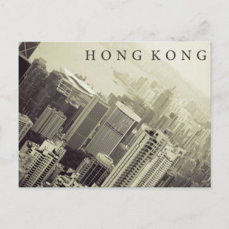 Hong Kong Skyline Postcard