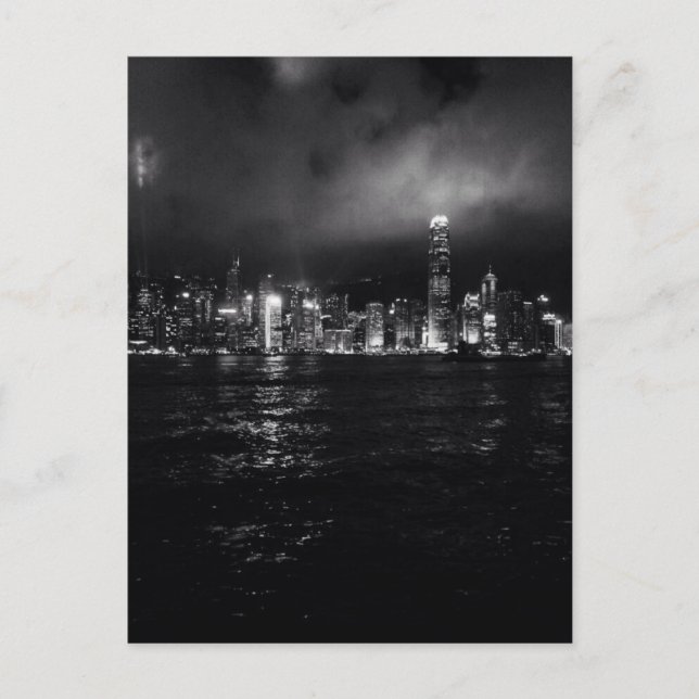 Hong Kong Skyline Postcard (Front)