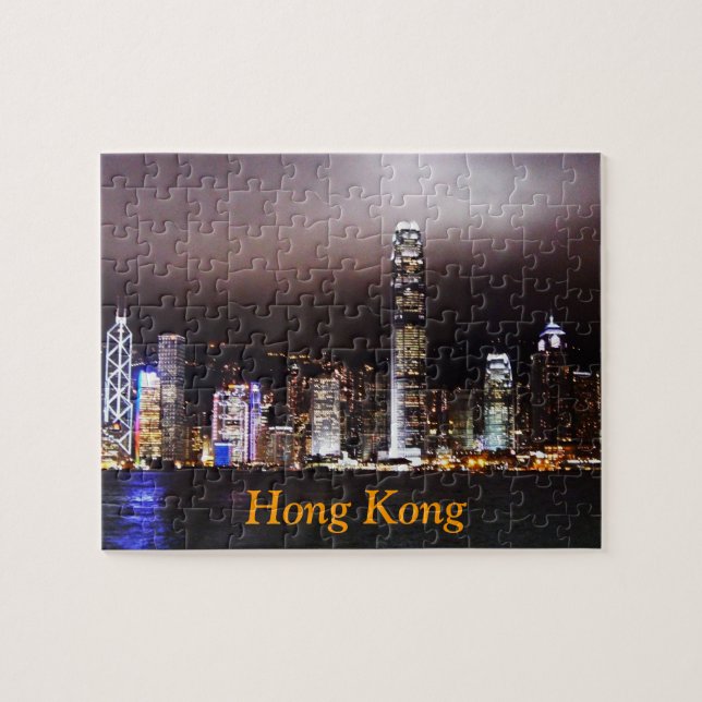 Hong Kong Skyline Puzzle (Horizontal)