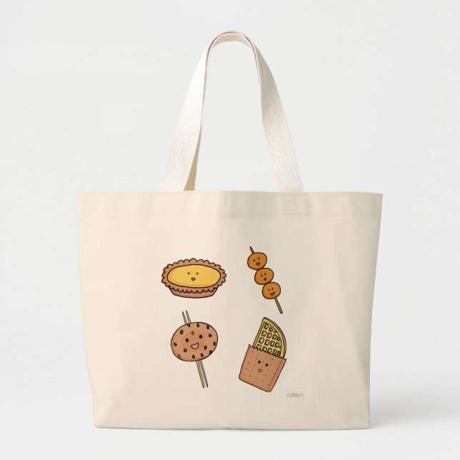 Hong Kong Street Food tote bag (Front)