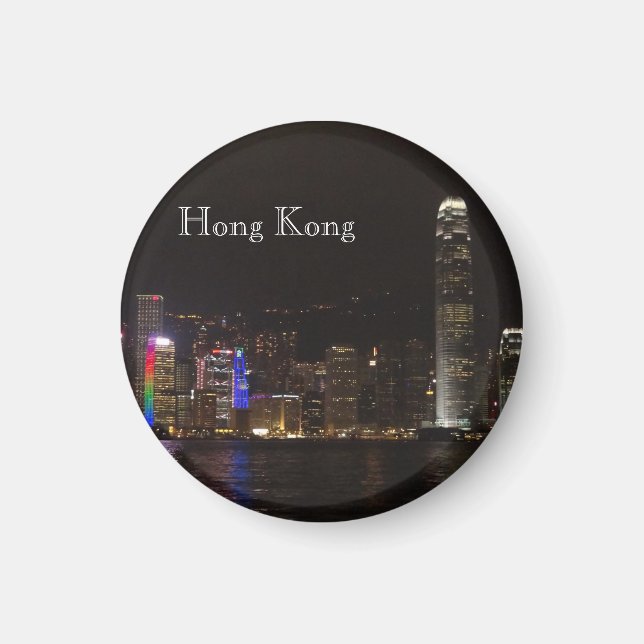 Hong Kong Victoria Harbour Magnet (Front)