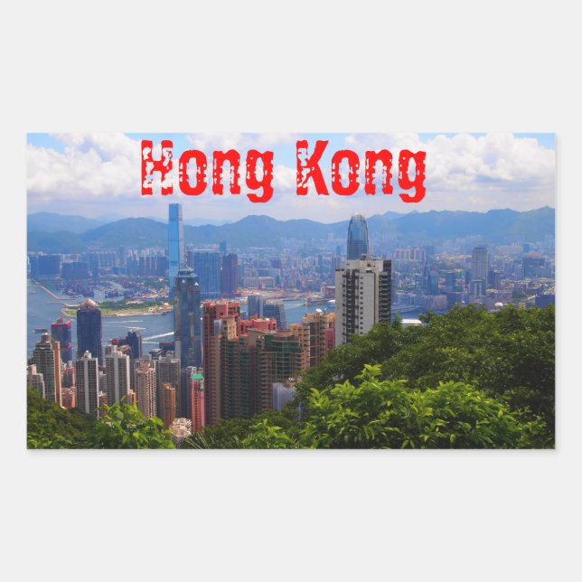 Hong Kong - Victoria Peak Sticker (Front)