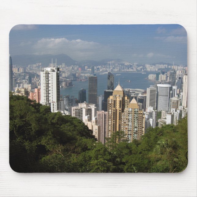 Hong Kong View Mouse Pad (Front)