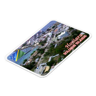 Honiara - Aerial View - Solomon Islands - Magnet