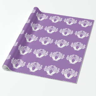 Honjo radishes wrapping paper