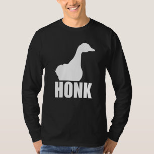 Honk Duck Goose Animal Silhouette T-Shirt