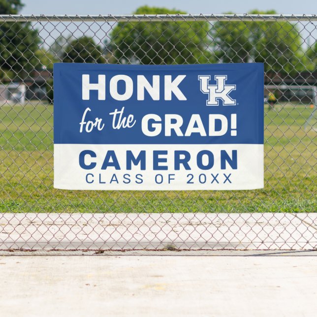 Honk for the Kentucky Graduate Banner (Insitu)