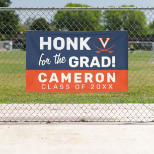 Honk for the Virginia Cavalier Grad Banner