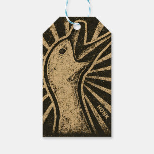 Honk Goose Funny Duck Chicken Meme Gift Tags