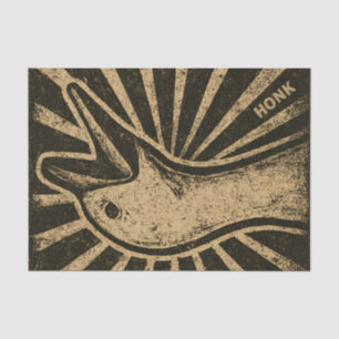 Honk Goose Funny Duck Chicken Meme Tissue Paper