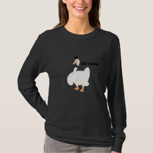 Honk Honk Am Meme Fancy Goose With Top Hat Tie and
