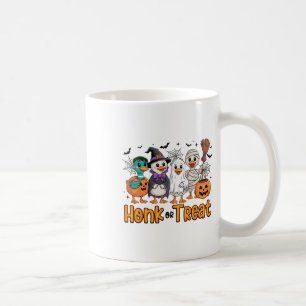 Honk Or Treat Funny Goose Halloween Costume Spooky Coffee Mug