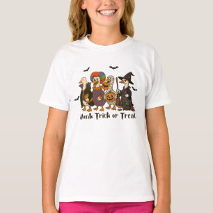 Honk Trick or Treat Halloween Goose Costume  T-Shirt
