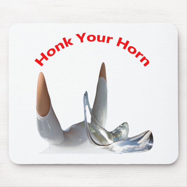 Honk Your Horn Mouse Pad (Front)