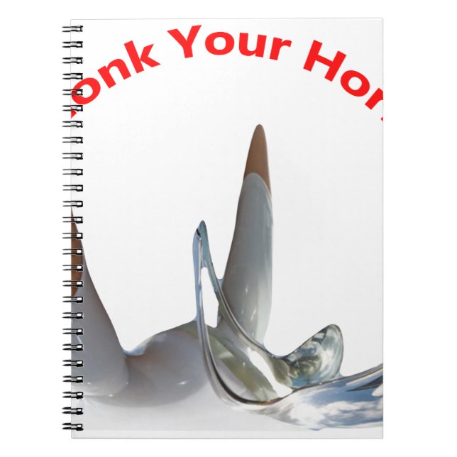 Honk Your Horn Notebook (Front)