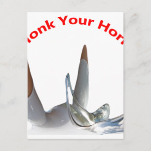 Honk Your Horn Postcard