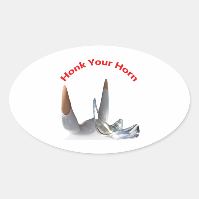 Honk Your Horn Stickers (Front)