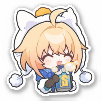 Honkai Star Rail Chibi Lynx Sticker