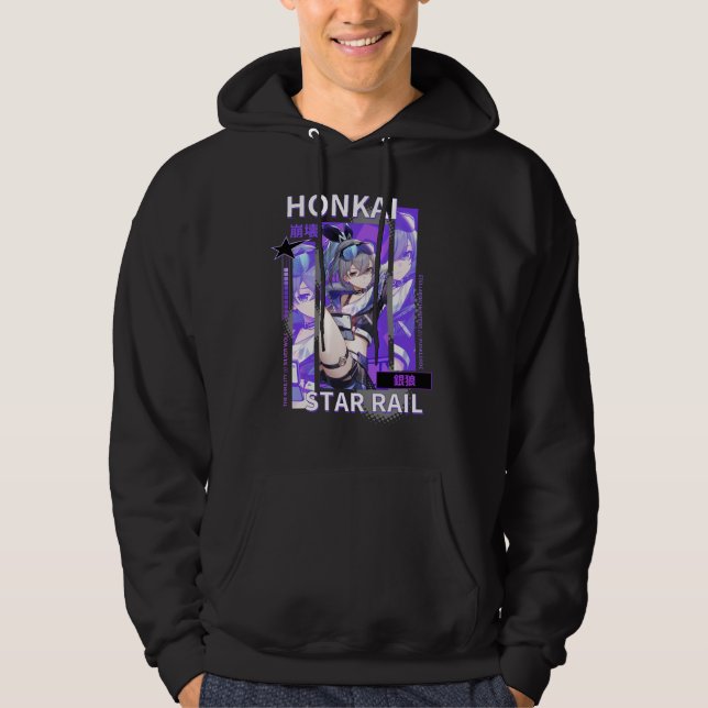Honkai Star Rail Silver Wolf Hoodie (Front)