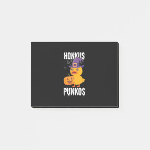 Honkus Ponkus Funny Duck Halloween Witch Design Post-it Notes