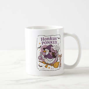 Honkus Ponkus Goose Halloween Witch Goose Silly Go Coffee Mug
