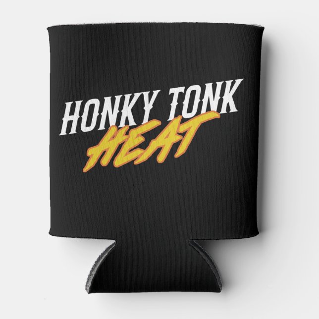 Honky Tonk Hater Can Cooler (Front)