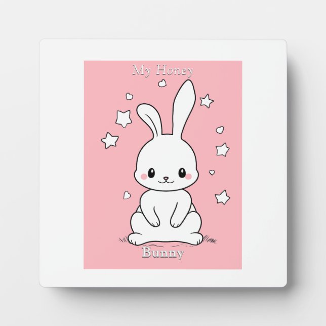 Honney Bunny Plaque (Front)