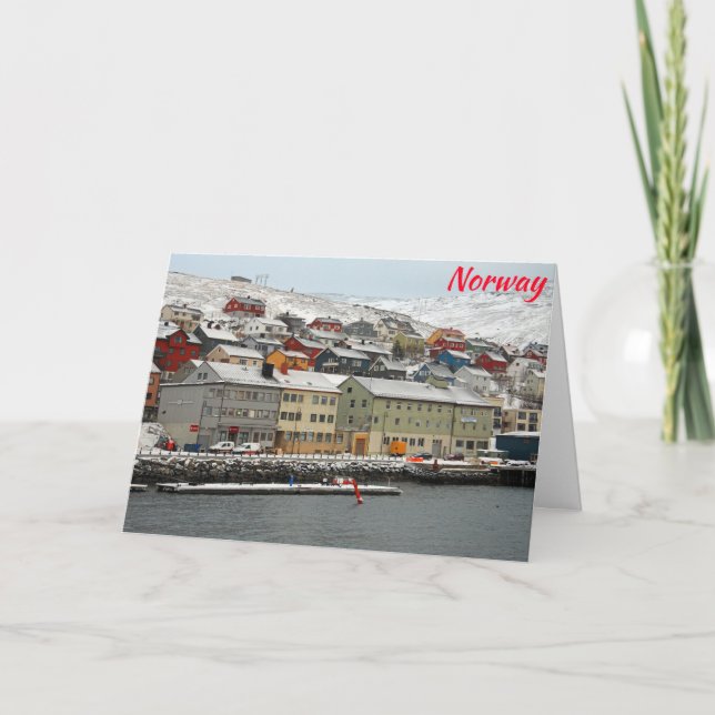 Honningsvåg, Norway Card (Front)