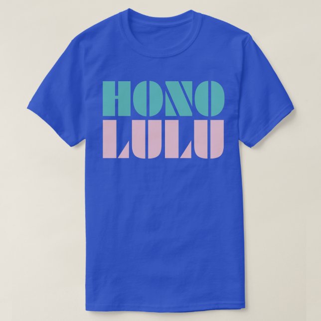 HONO LULU Retro TShirt (Design Front)