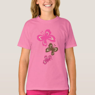 Honolua Butterfly Cartoon Kids Design T-Shirt