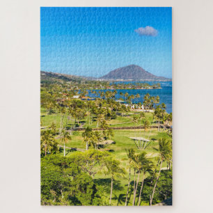 Honolulu Golf Course Photo Jigsaw Puzzle