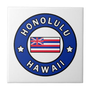Honolulu Hawaii Ceramic Tile