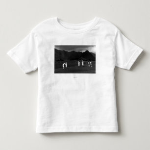 Honolulu, Hawaii - Golfers Playing at Country Toddler T-Shirt