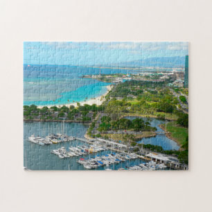 Honolulu  Hawaii. Jigsaw Puzzle