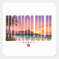 Honolulu Hawaii Modern Waikiki Beach Travel