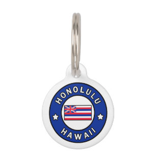 Honolulu Hawaii Pet Tag