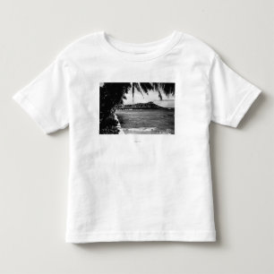 Honolulu, Hawaii - View of Diamond Head Toddler T-Shirt